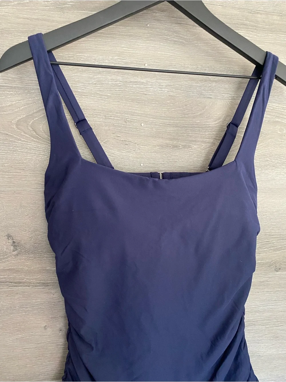 Athleta Square Neck Bra Cup Tankini Swim Top